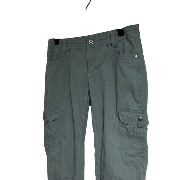 Kuhl Splash Roll Up Cargo Pants Women’s Size 6 Reg Outdoor Hiking Teal Blue - Picture 3 of 12